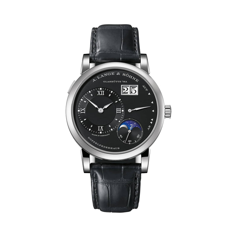 A. Lange & Söhne Lange 1 Moon Phase - White Gold - Black Dial Ref. # 192.029