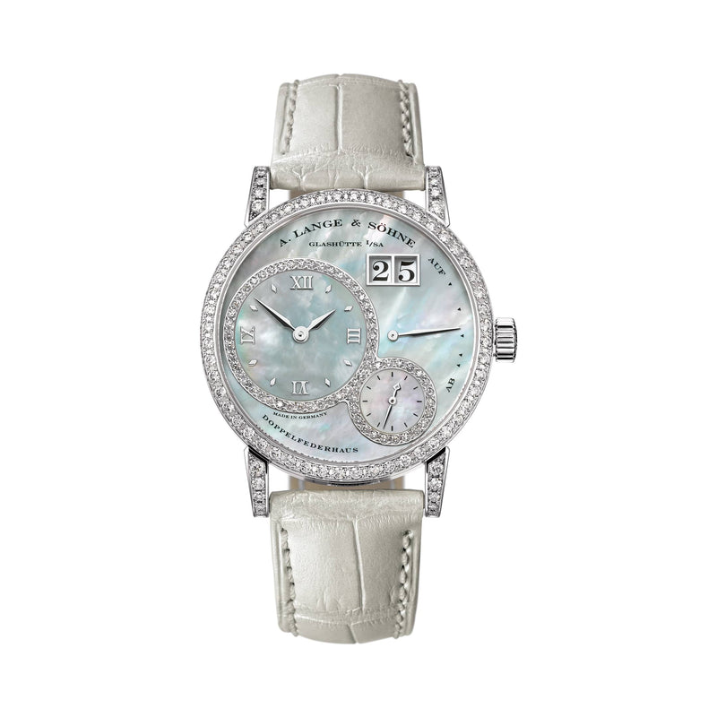 A. Lange & Söhne Little Lange 1 - 18 Carat White Gold Ref. # 813.044