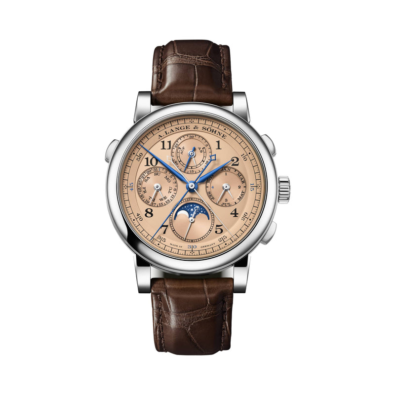 A. Lange & Söhne 1815 Rattrapante Perpetual Calendar - White Gold Ref. # 421.056
