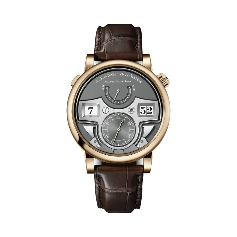 A. Lange & Söhne Zeitwerk Minute Repeater Honeygold - Honey Gold - Grey Dial Ref. # 147.050