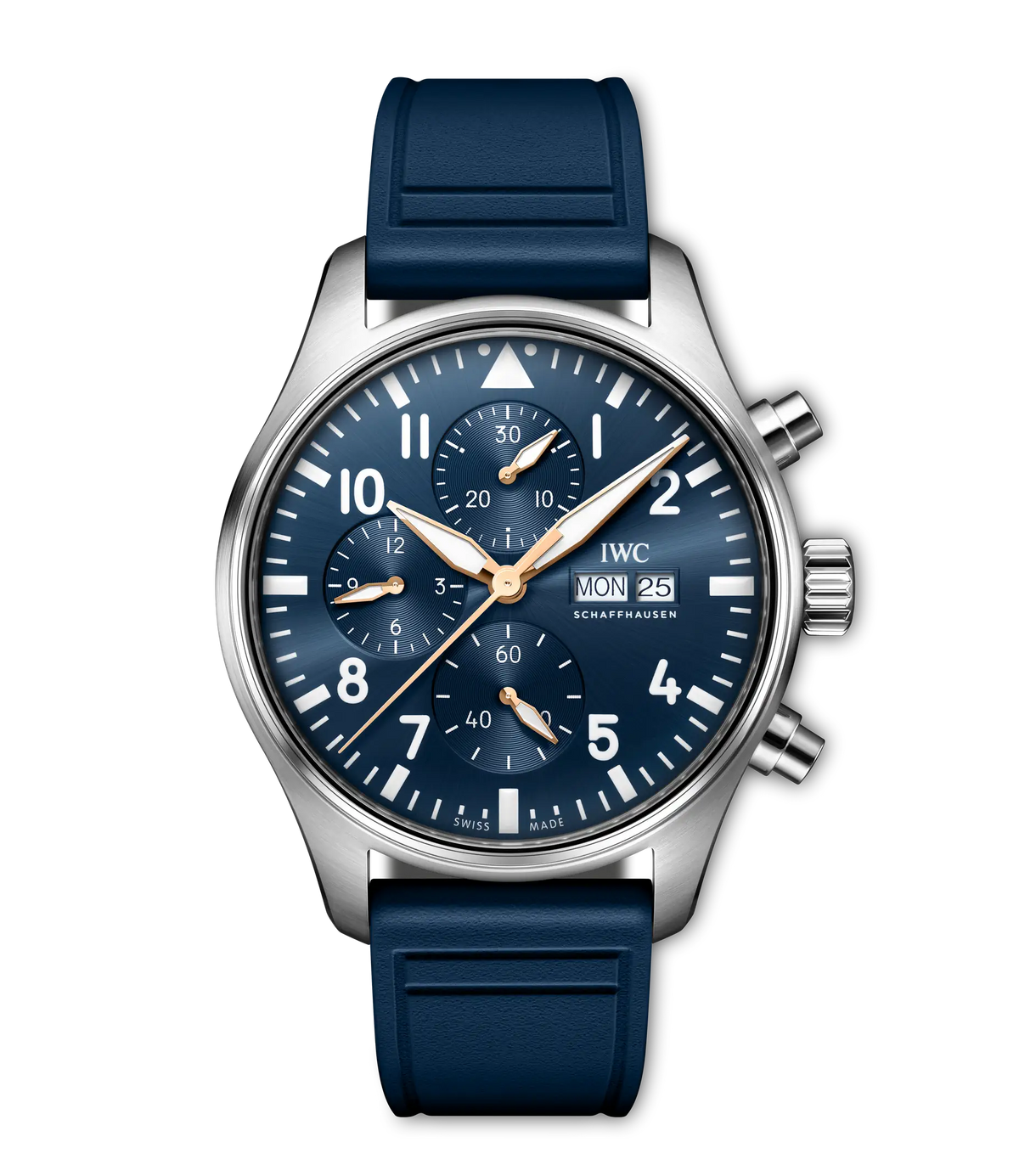 IWC Pilot's Watch Chronograph Le Petit Prince 43mm - Steel - Blue Dial Ref. # IW378011