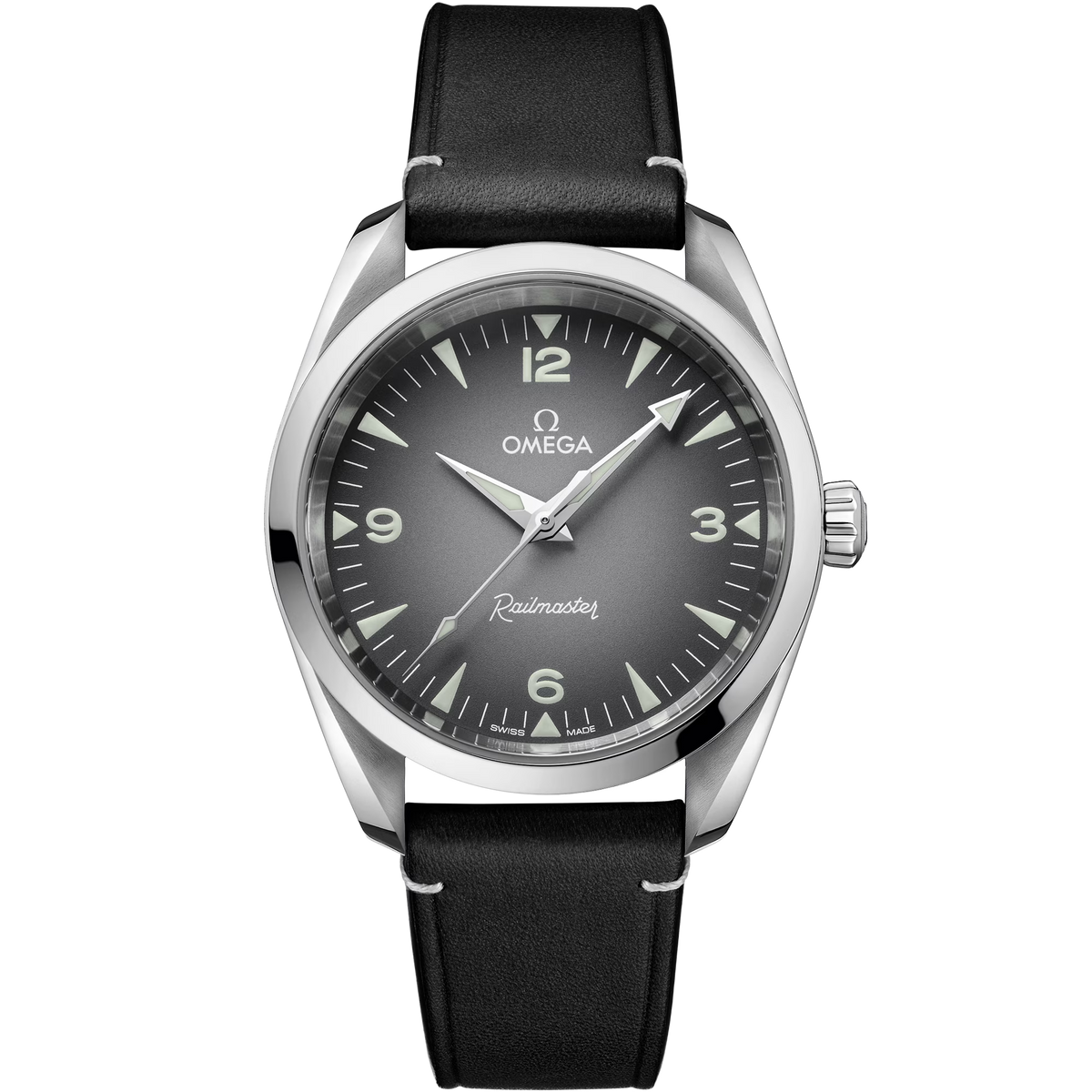 Omega Seamaster Railmaster 38mm - Steel - Grey Dial Ref. # 235.12.38.20.06.001