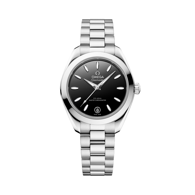 Omega Seamaster Aqua Terra 150M 30mm - Steel - Black Dial Ref. # 220.10.30.20.01.001