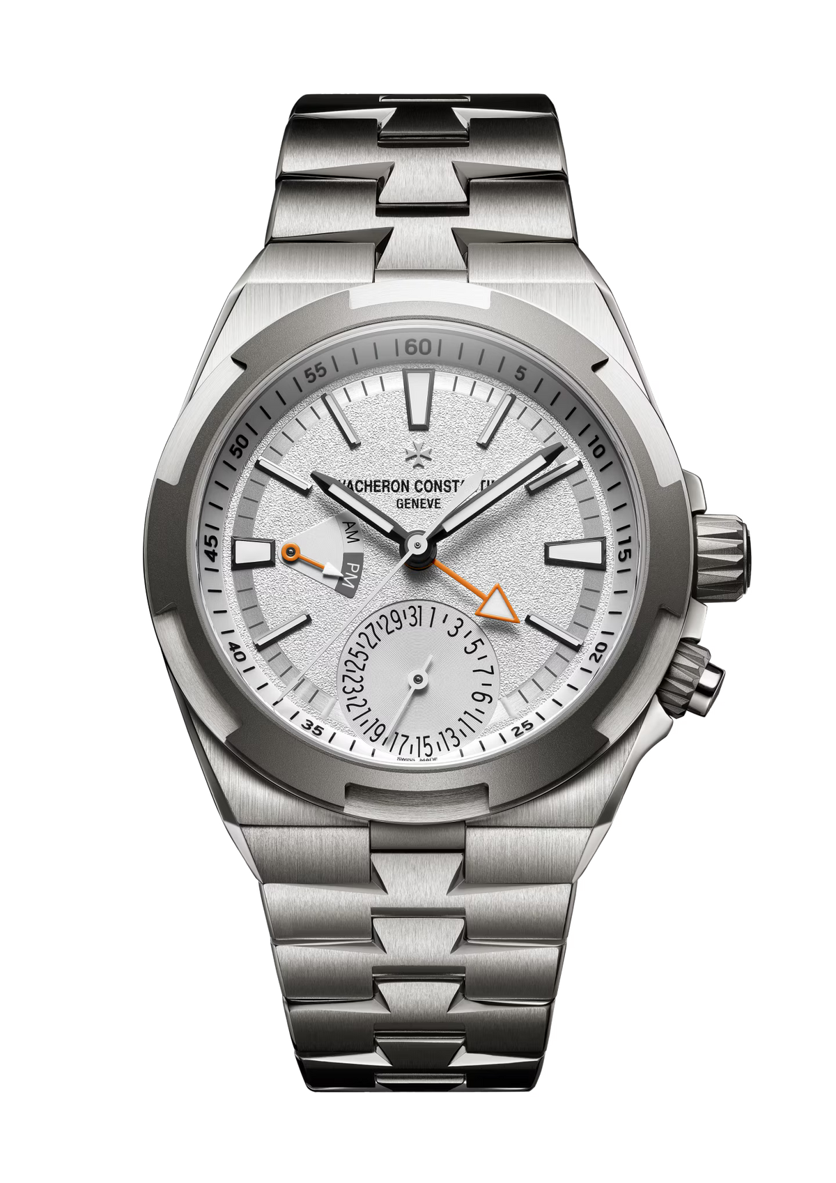 Vacheron Constantin Overseas Dual Time Cardinal Points North 41mm - Titanium - White Dial Ref. # 7930V/210T-H073