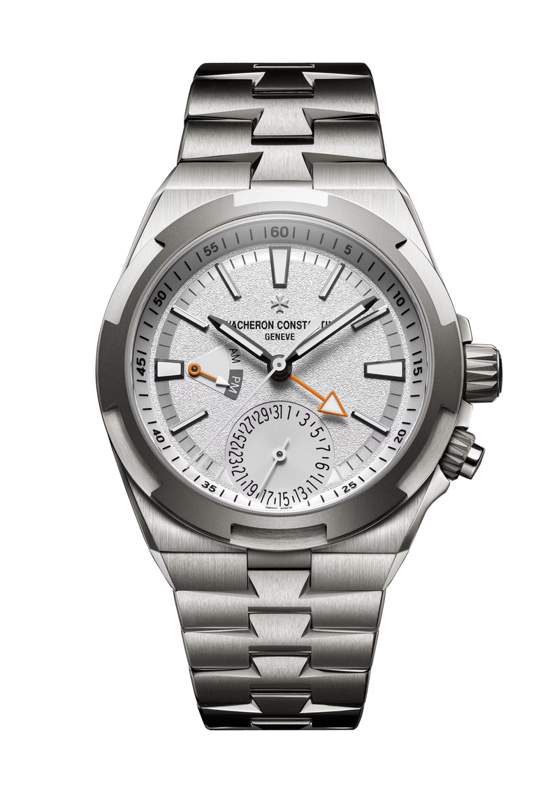 Vacheron Constantin Overseas Dual Time Cardinal Points North 41mm - Titanium - White Dial Ref. # 7930V/210T-H073