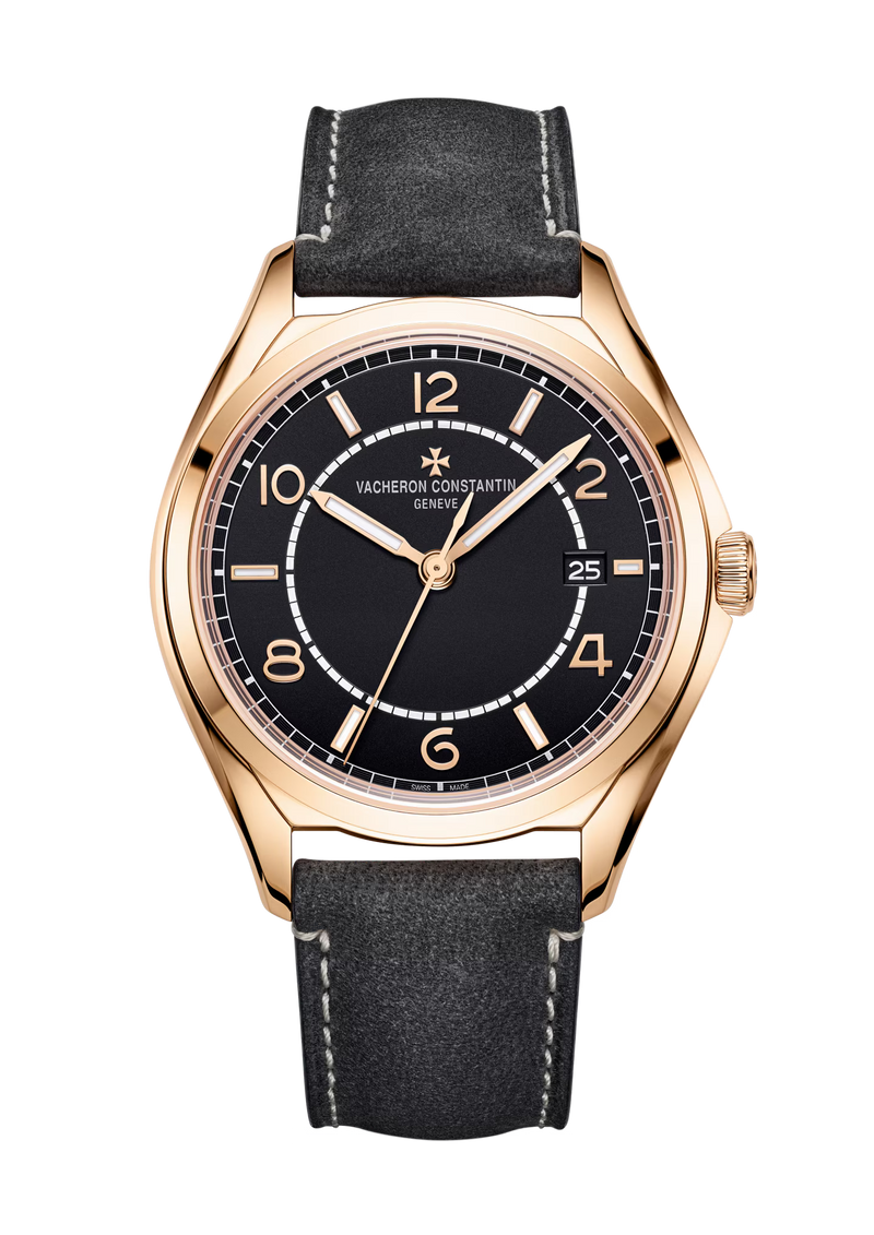 Vacheron Constantin Fiftysix Self-Winding 40mm - Rose Gold - Black Dial Ref. # 4600E/000R-H101