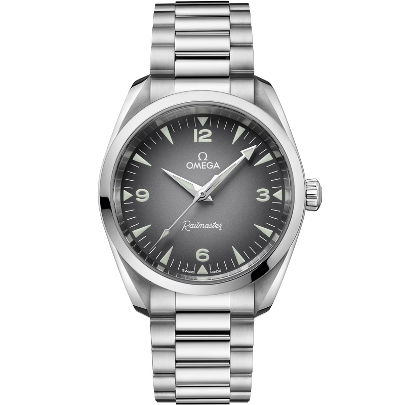 Omega Seamaster Railmaster 38mm - Steel - Grey Dial Ref. # 235.10.38.20.06.001
