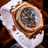 AP Royal Oak Offshore Coffee Half Brick Rose Gold FULL SET MINT 26470OR