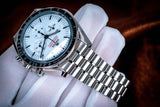 2024 OMEGA SPEEDMASTER MOONWATCH NEW WHITE DIAL 42MM WATCH 310.30.42.50.04.001