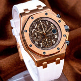 AP Royal Oak Offshore Coffee Half Brick Rose Gold FULL SET MINT 26470OR
