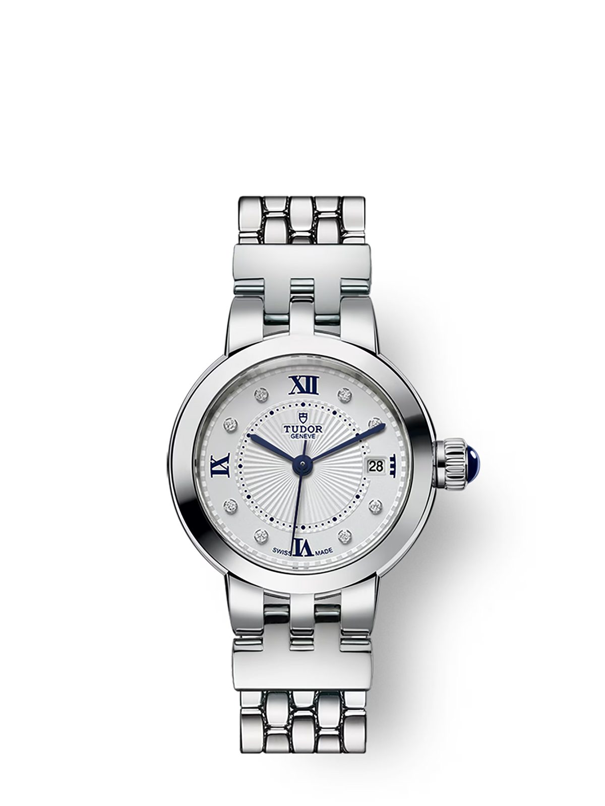 Tudor Clair de Rose 26mm - Steel with Diamonds Ref. # M35200-0004