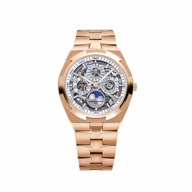 Vacheron Constantin Overseas Perpetual Calendar Ultra-Thin Skeleton - Rose Gold Ref. # 4300V/120R-B547