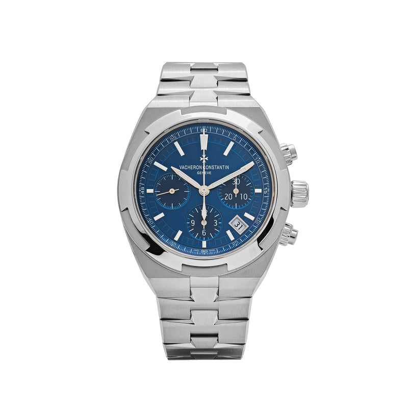 Vacheron Constantin Overseas Chronograph - Steel - Blue Dial Ref. # 5500V/110A-B148