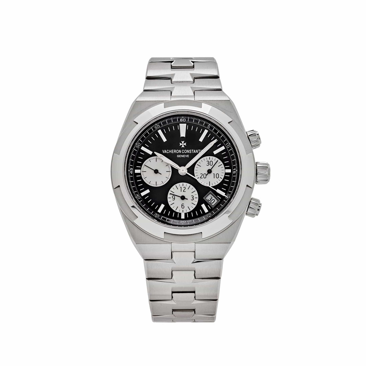 Vacheron Constantin Overseas Chronograph - Steel - Black Dial Ref. # 5500V/110A-B481