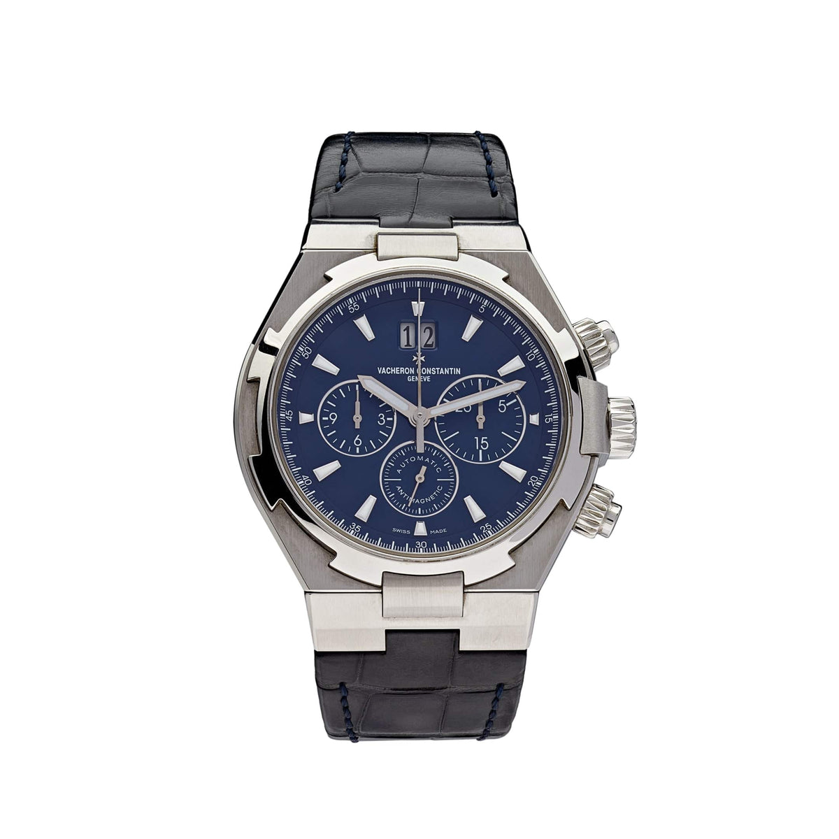 Vacheron Constantin Overseas Chronograph - Steel - Blue Dial Ref. # 49150/000A-9745