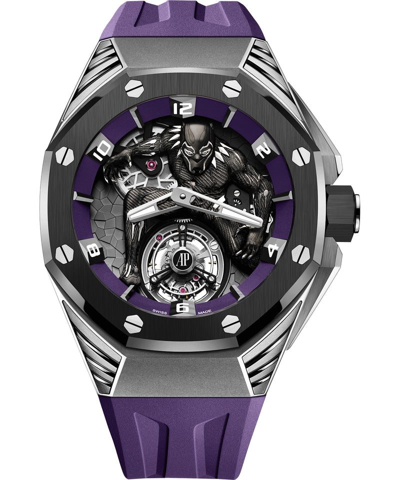 Audemars Piguet Royal Oak Concept Tourbillon 42mm - Titanium - Black Dial Ref. # 26620IO.OO.D077CA.01