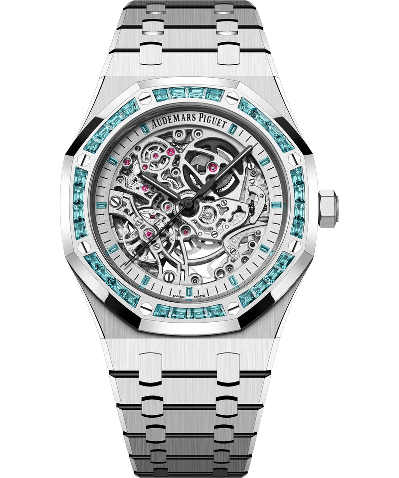 Audemars Piguet Royal Oak Selfwinding 41mm - White Gold - Grey Dial Ref. # 15412BC.TO.1220BC.01