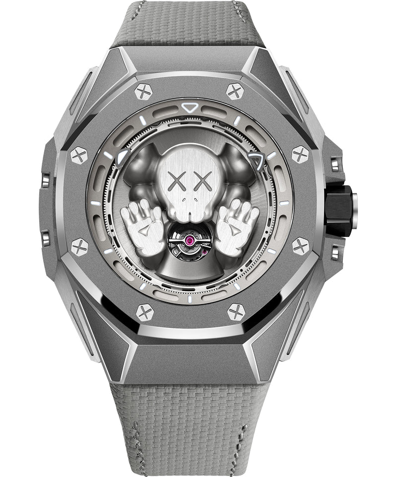 Audemars Piguet Royal Oak Concept Tourbillon 43mm - Titanium - Openworked Dial Ref. # 26656TI.GG.D019VE.01