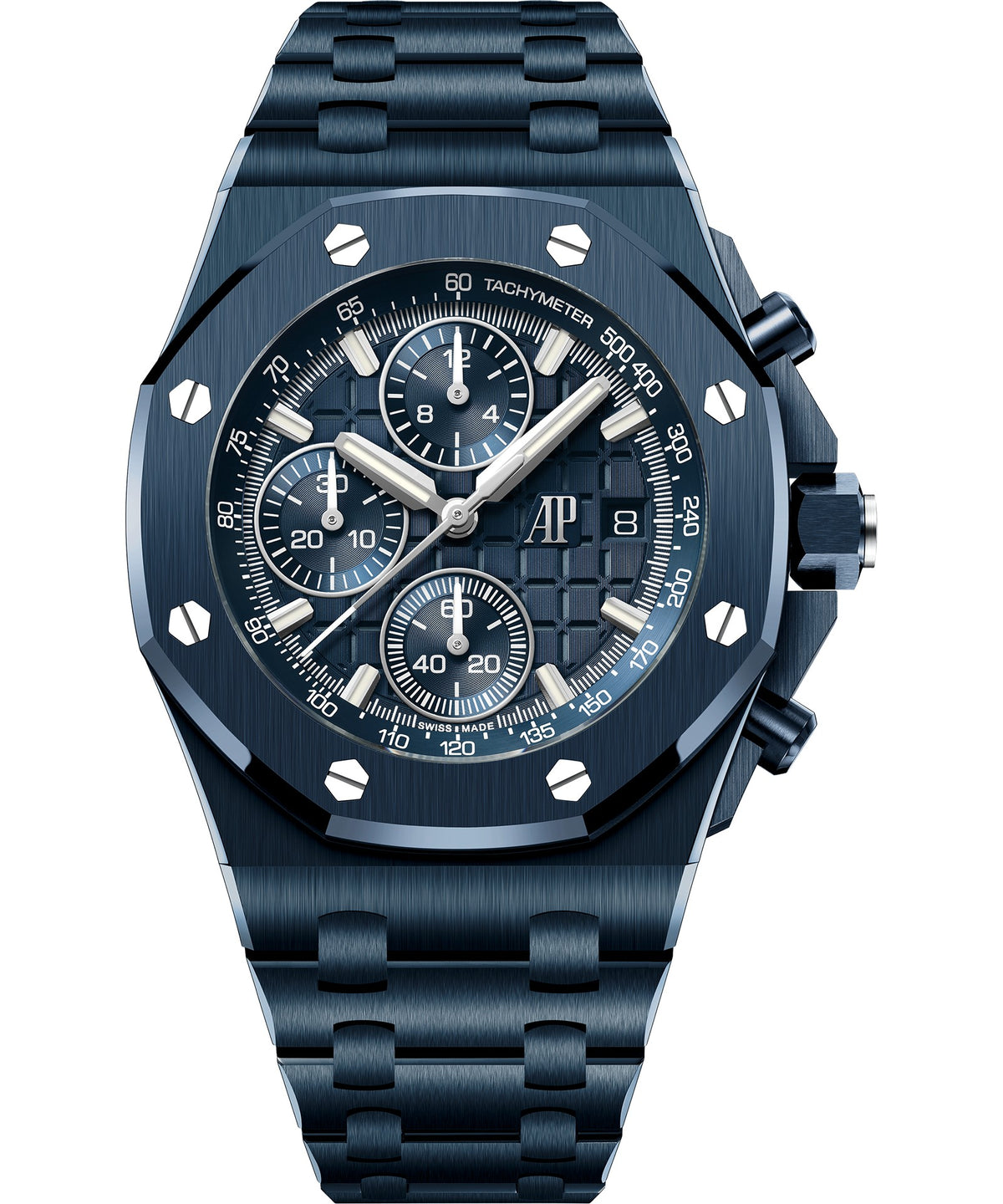 Audemars Piguet Royal Oak Offshore Flyback Chronograph 42mm - Ceramic - White Dial Ref. # 26238CD.OO.1300CD.01