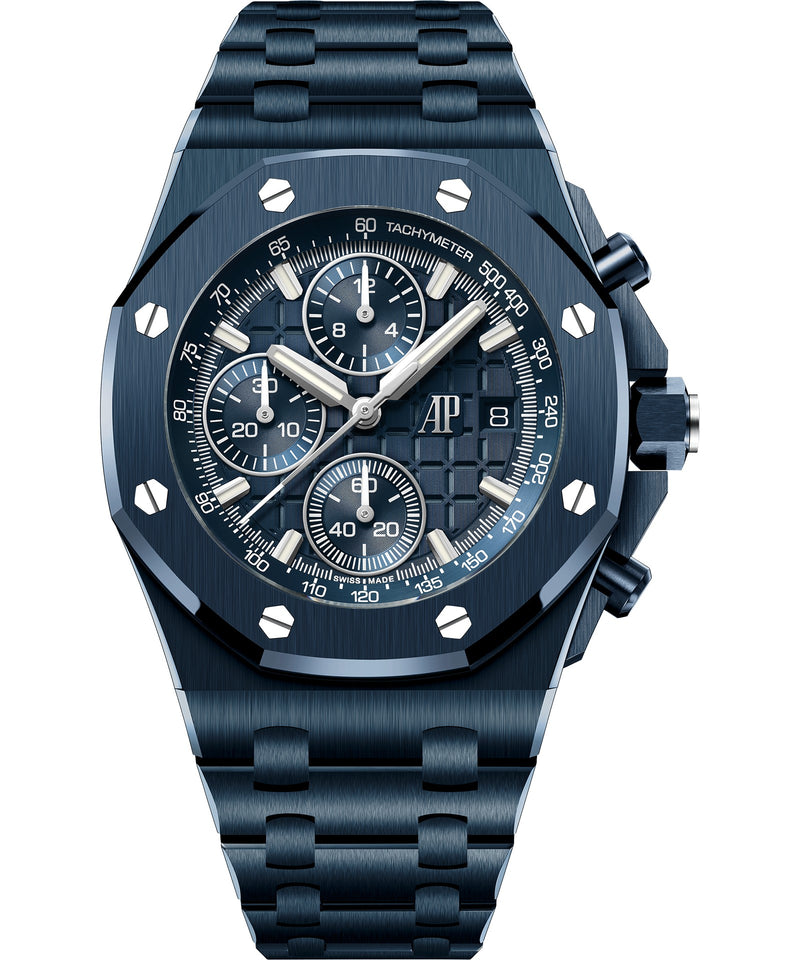 Audemars Piguet Royal Oak Offshore Flyback Chronograph 42mm - Ceramic - White Dial Ref. # 26238CD.OO.1300CD.01