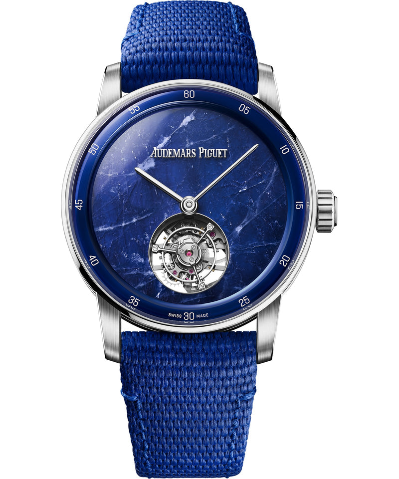 Audemars Piguet Code 11.59 Tourbillon 41mm - White Gold - Blue Dial Ref. # 26396BC.OO.D349KB.01