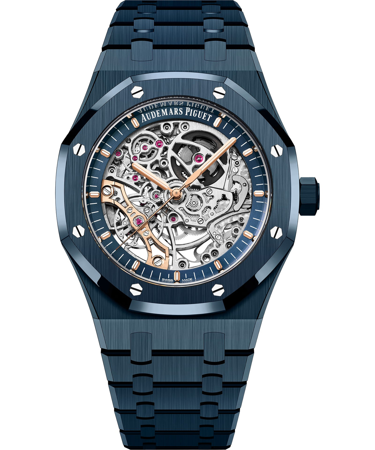 Audemars Piguet Royal Oak Selfwinding 41mm - Ceramic - Pink Dial Ref. # 15416CD.OO.1225CD.01