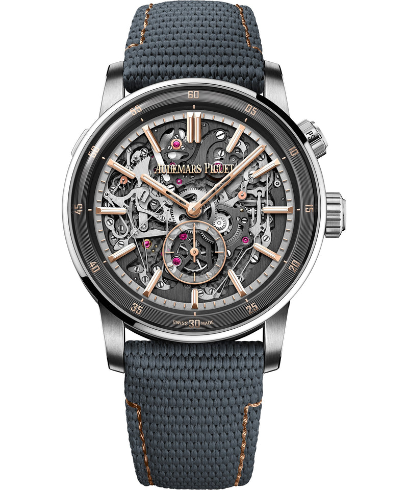 Audemars Piguet Code 11.59 Minute Repeater 41mm - Pink Gold - Grey Dial Ref. # 26397CR.OO.D009KB.01