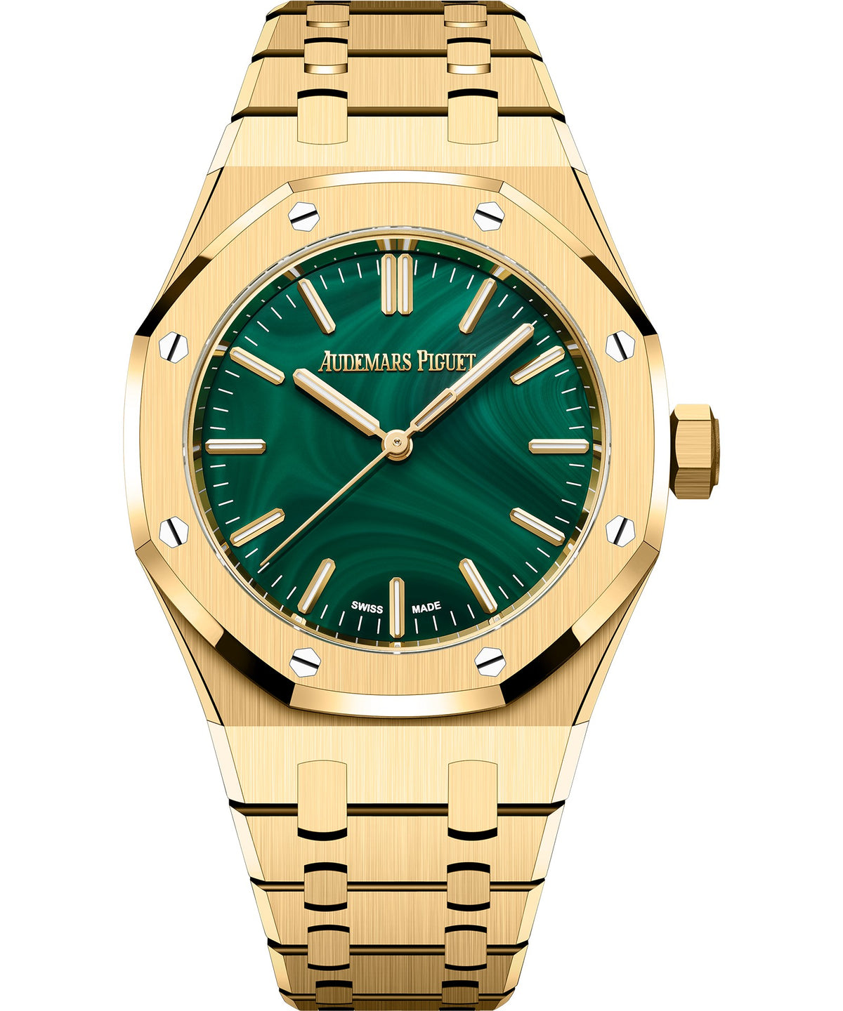 Audemars Piguet Royal Oak Selfwinding 37mm - Yellow Gold - Yellow Dial Ref. # 15553BA.OO.1356BA.04