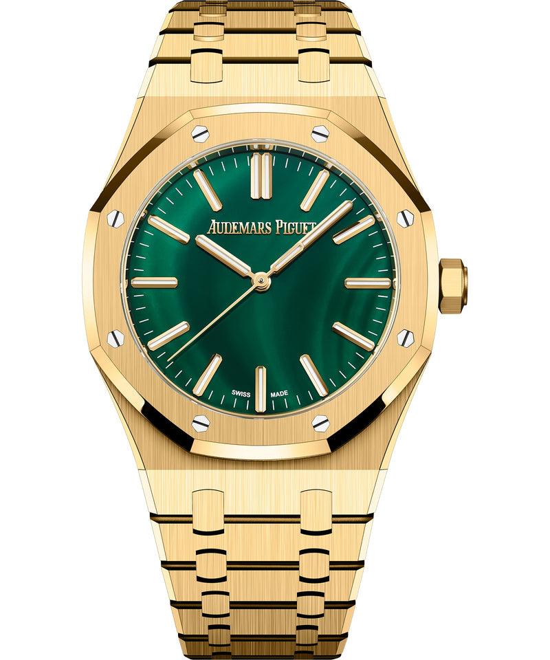 Audemars Piguet Royal Oak Selfwinding 41mm - Yellow Gold - Yellow Dial Ref. # 15513BA.OO.1320BA.01