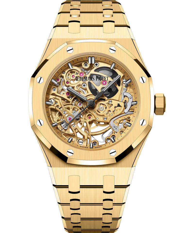 Audemars Piguet Royal Oak Selfwinding 37mm - Yellow Gold - White Dial Ref. # 15467BA.OO.1256BA.01