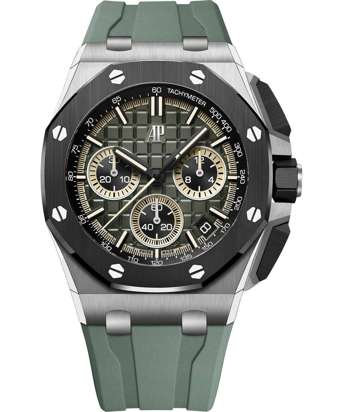 Audemars Piguet Royal Oak Offshore Flyback Chronograph 43mm - Titanium - Black Dial Ref. # 26420IO.OO.A402CA.01