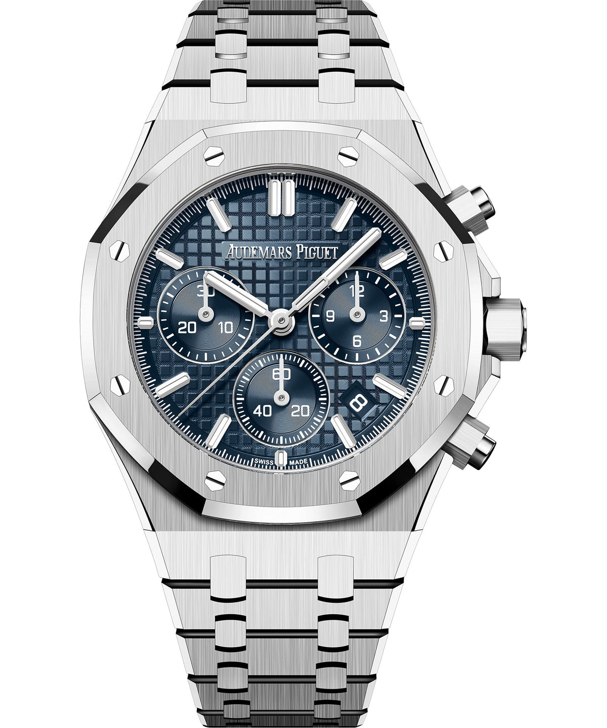 Audemars Piguet Royal Oak Chronograph 38mm - Steel - Blue Dial Ref. # 26450ST.OO.1356ST.01-B
