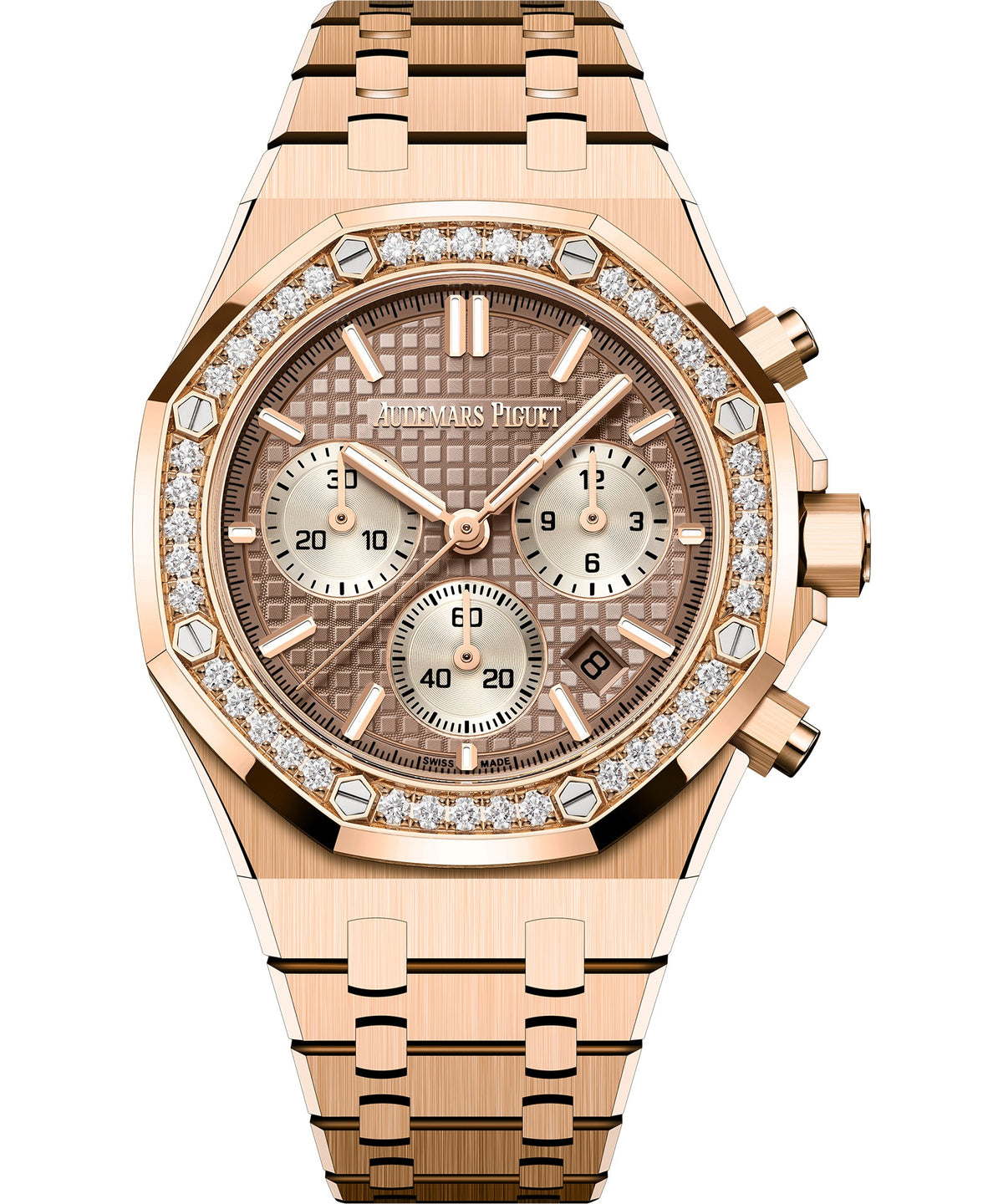 Audemars Piguet Royal Oak Chronograph 38mm - Pink Gold - Pink Dial Ref. # 26450OR.ZZ.1356OR.01-B