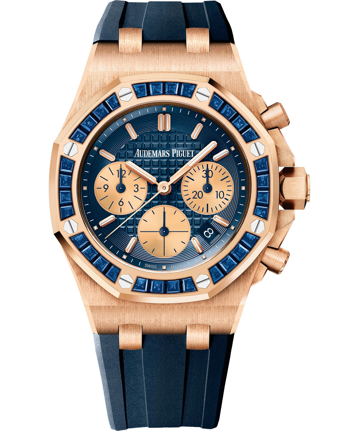 Audemars Piguet Royal Oak Offshore Chronograph 37mm - Pink Gold - Pink Gold Dial Ref. # 26236OR.SS.D027CA.01