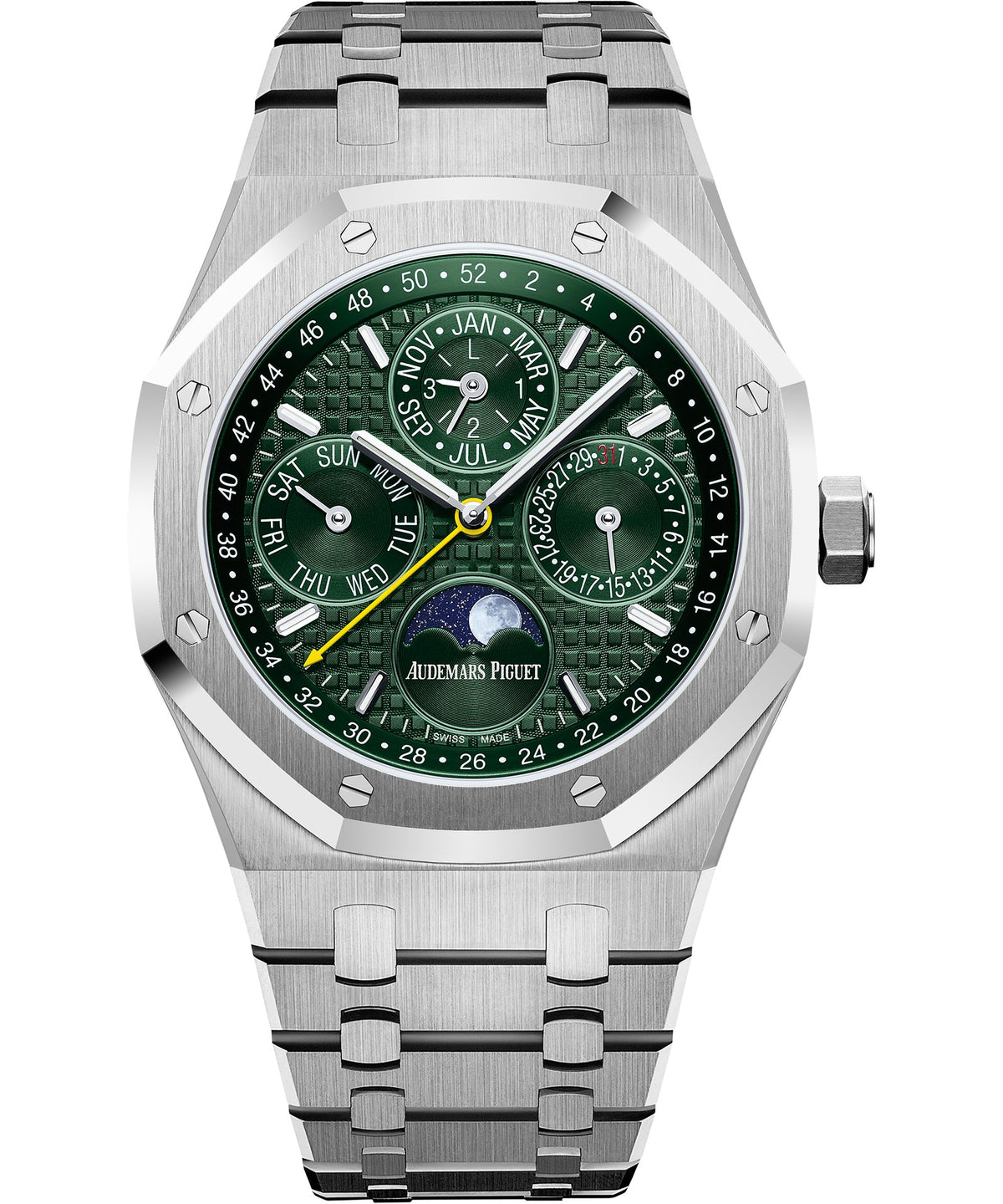 Audemars Piguet Royal Oak Selfwinding 41mm - Steel - Green Dial Ref. # 26606ST.OO.1220ST.01
