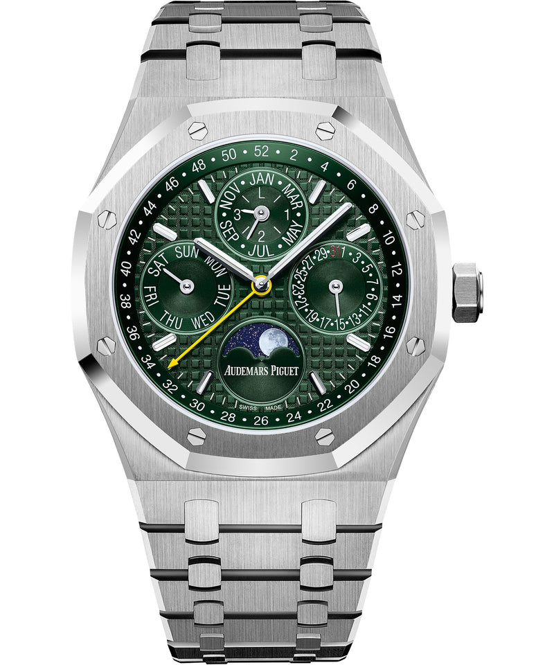 Audemars Piguet Royal Oak Selfwinding 41mm - Steel - Green Dial Ref. # 26606ST.OO.1220ST.01