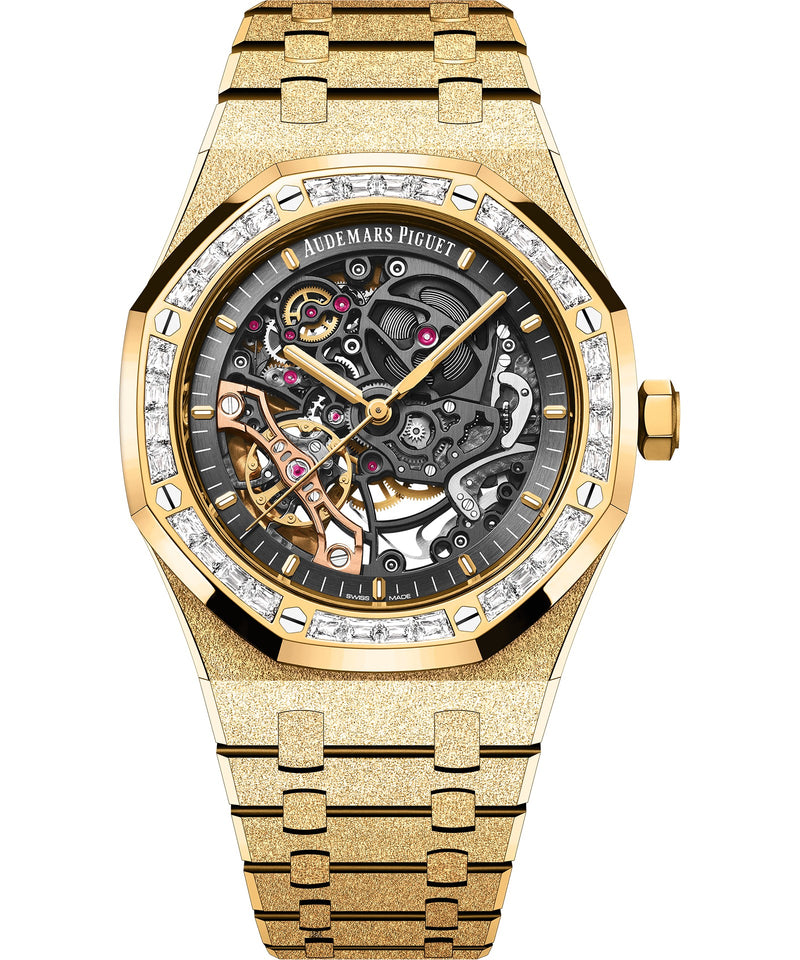 Audemars Piguet Royal Oak Selfwinding 41mm - Yellow Gold - Grey Dial Ref. # 15412BA.ZG.1224BA.01