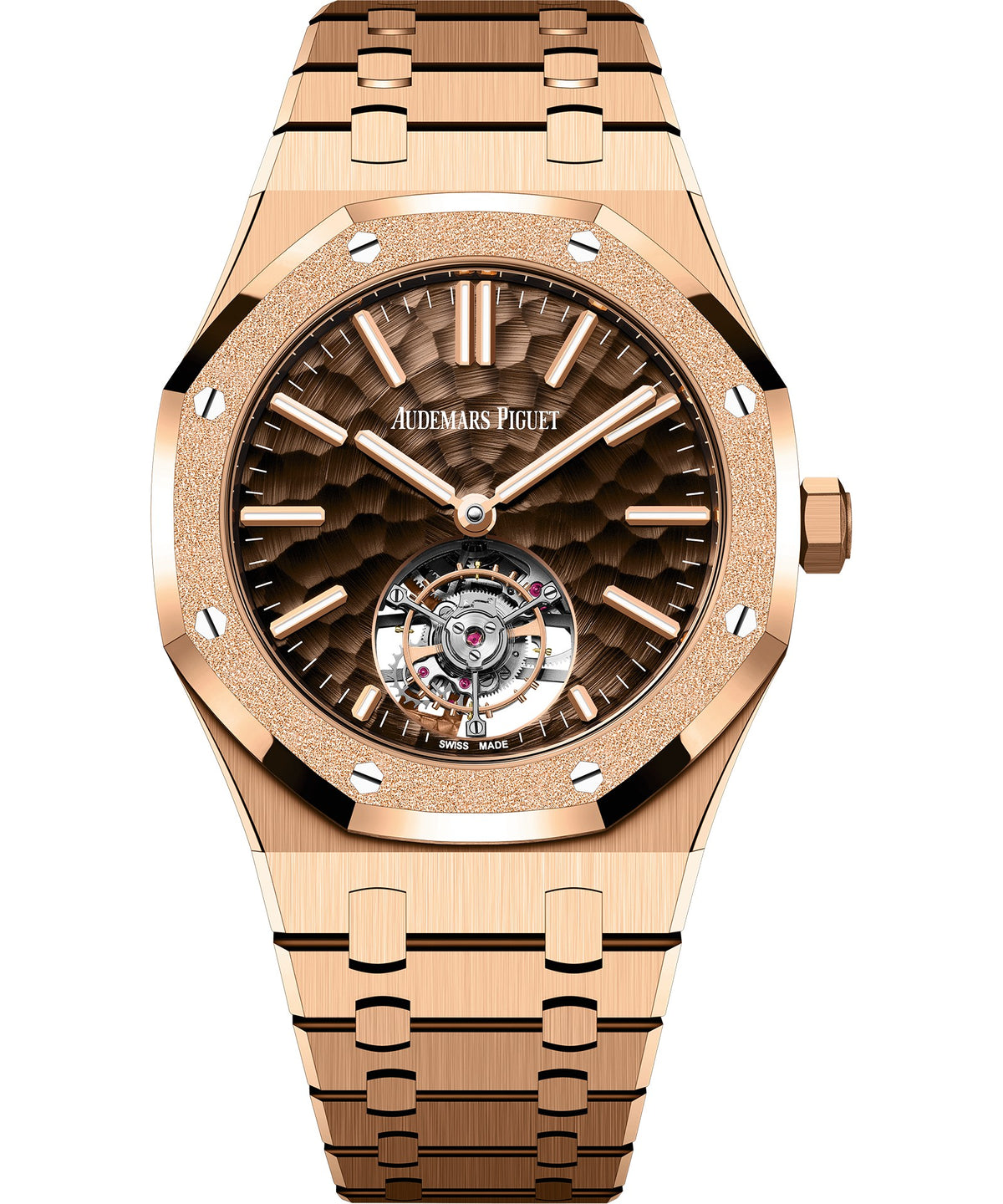 Audemars Piguet Royal Oak Tourbillon 41mm - Pink Gold - Brown Dial Ref. # 26730OR.GG.1320OR.01