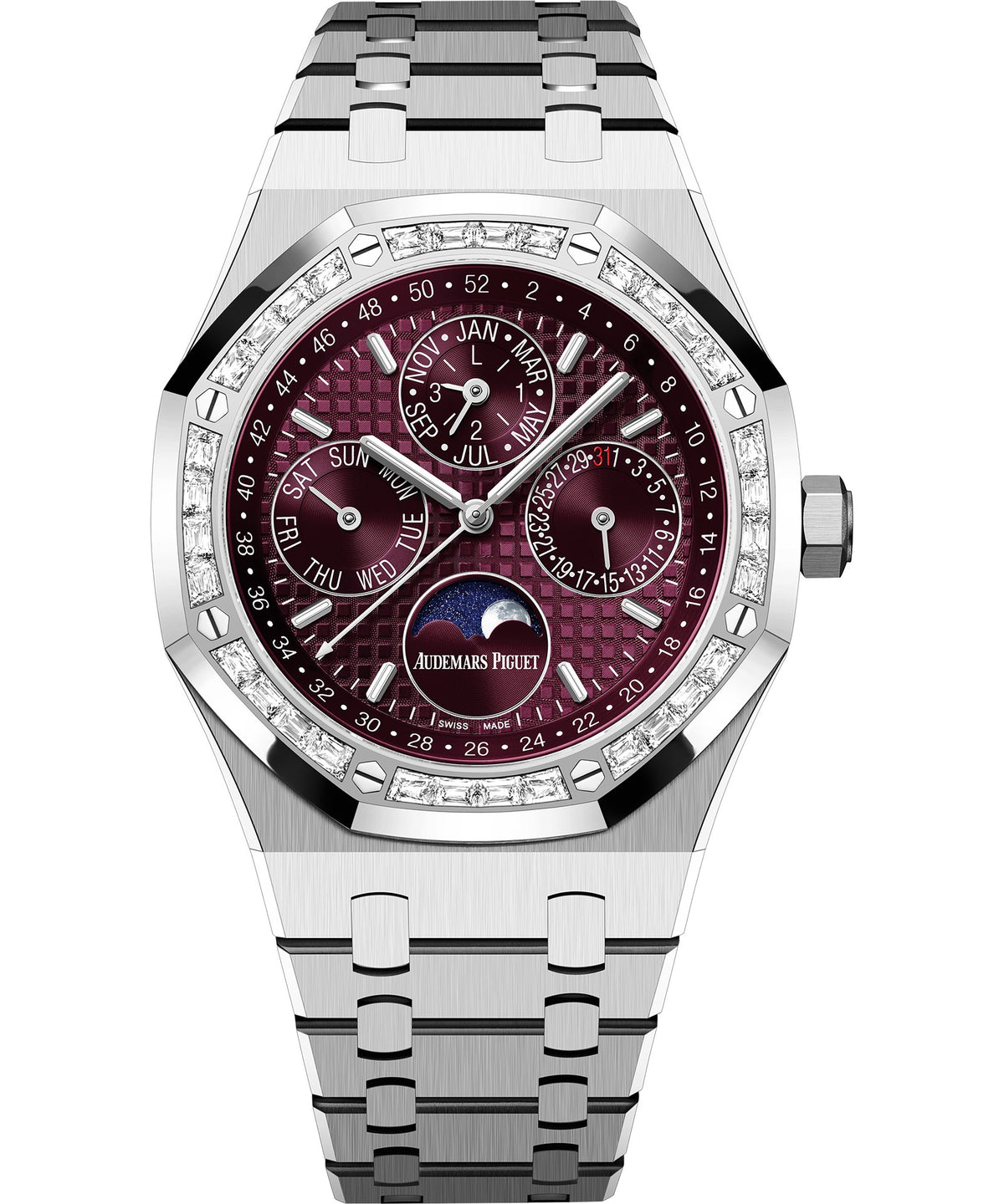 Audemars Piguet Royal Oak Perpetual Calendar 41mm - White Gold - White Dial Ref. # 26598BC.ZZ.1220BC.01