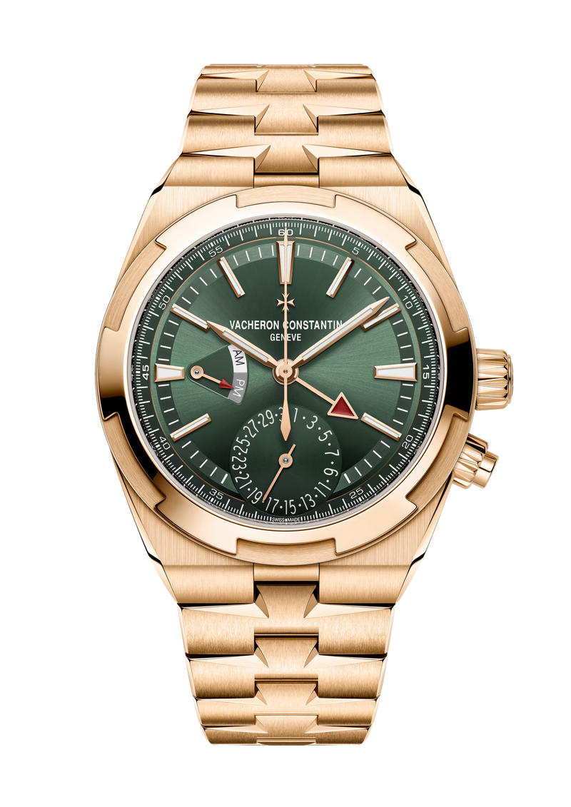 Vacheron Constantin Overseas Dual Time 41mm - Rose Gold - Green Dial Ref. # 7920V/210R-B965